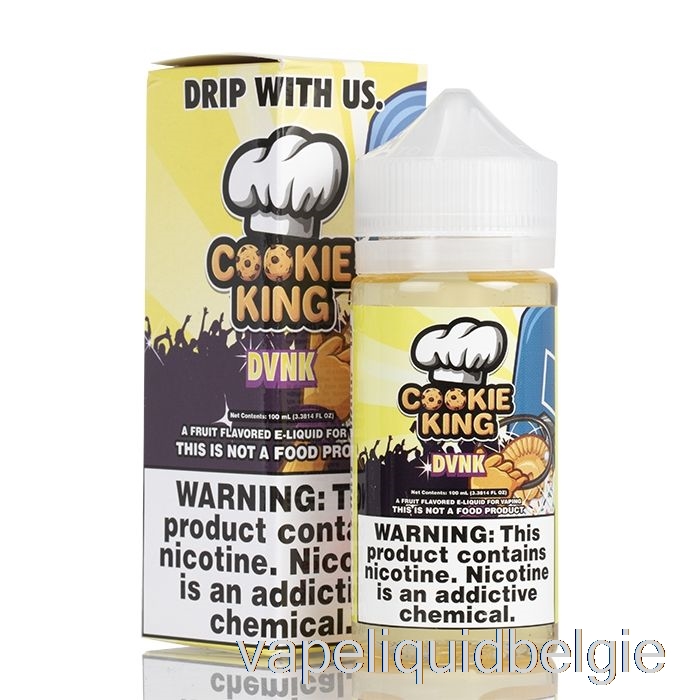 Vape België Dvnk - Cookie King - 100ml 0mg